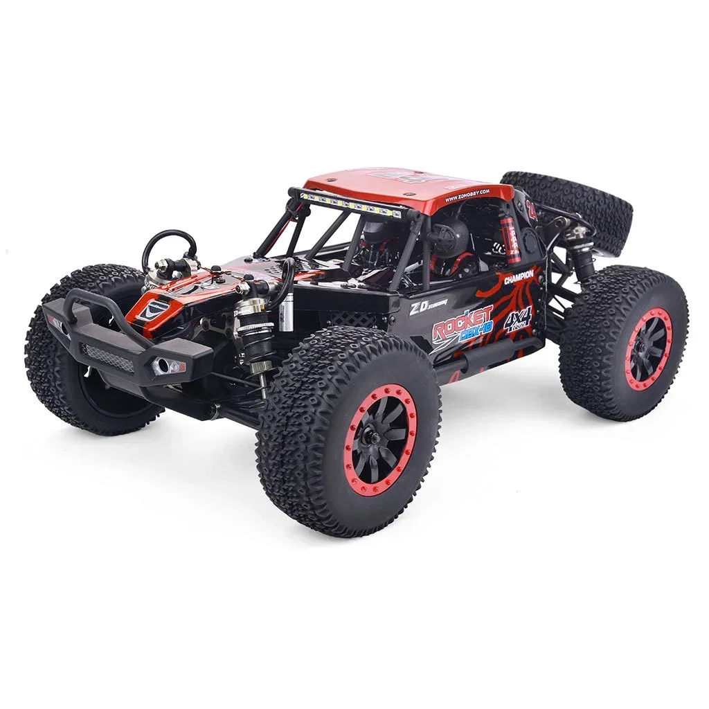 ZD Racing ROCKET DBX-10 1/10 4WD Brushless RC Buggy - 80 km/h, 2,4 GHz, RTR - Presente off-road para adultos e adolescentes