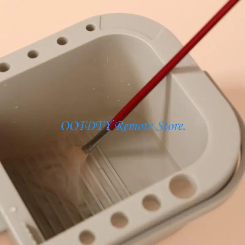 Art Paint Brush Basin Brush Tub with Lid, Palettes & 16 Hole Brush Holder, 3 in 1 Artist Paint Brush Washer Cleaner Pots