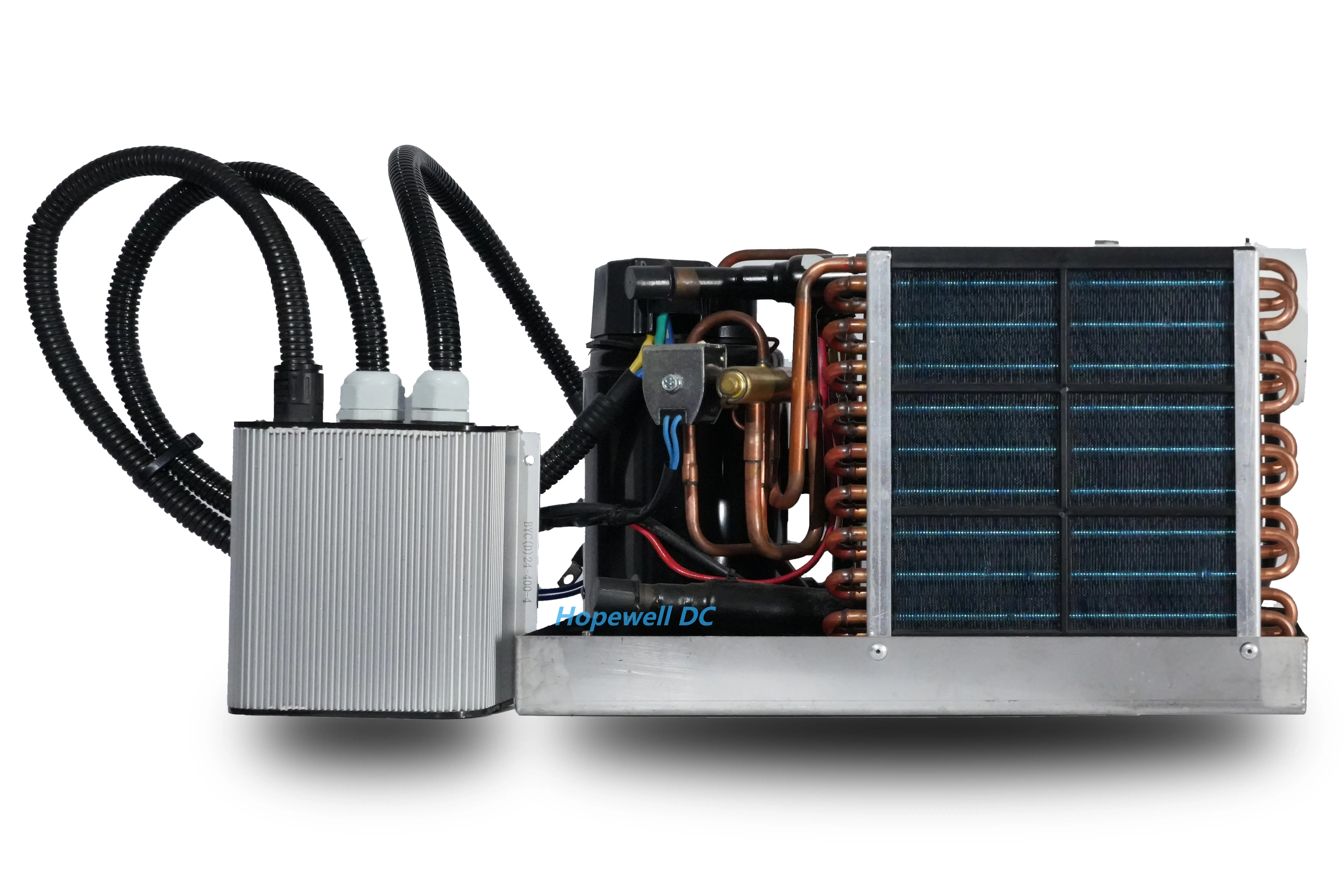 DC 12V 24V 48V Yacht Marine Air Conditioner Self-Contained 12000Btu Vessel/Ship Air Chiller view 3