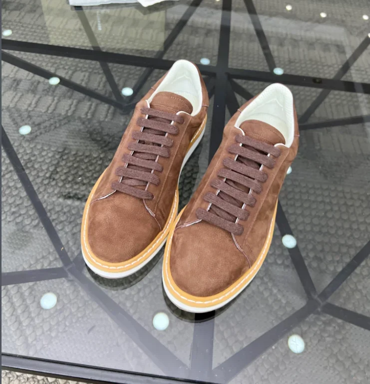 BILLIONAIRE SIJITONGDA Men's Sports Shoes Are Coming, Imported Cowhide Fabric, Fully Imported Water Dyed Cowhide Lining,