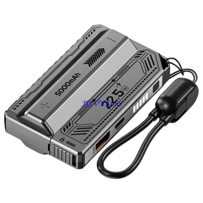 573A Interchangeable 21700 Battery Storage Case Sleeve Quick Eject Mechanism High Impact ABS Construction no Battery