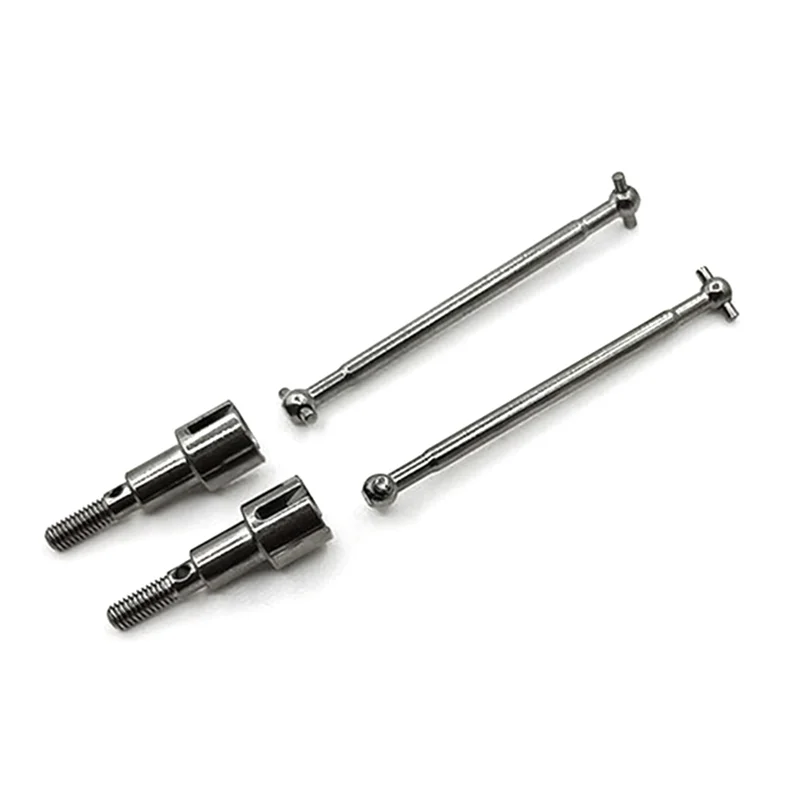 

BEDW-Front And Rear CVD Drive Shaft Set For SCY 16101 16102 16103 16201 Pro 1/16 Brush RC Car Upgrades Parts