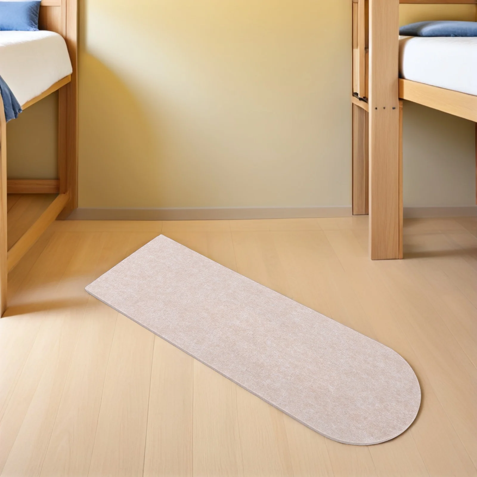 

6 Pcs Anti-collision Soft Wall Sticker Child-friendly Padding Self-stick Cushion Playroom Children Polyester Fiber Felt Board