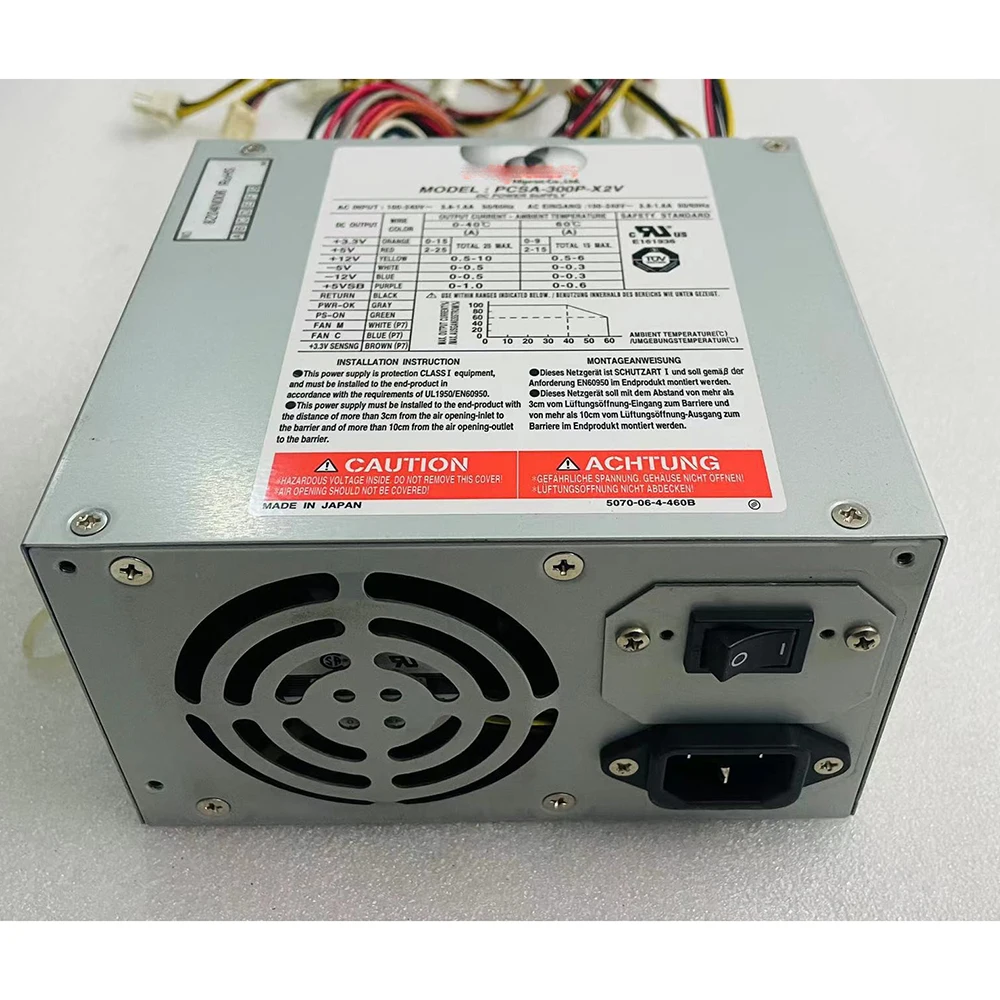 

Industrial Control Power Supply for Nipron PCSA-300P-X2V 300W Work Good