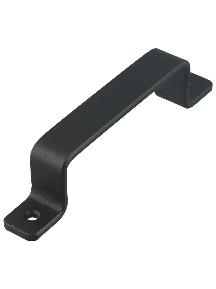 Transform Your Space Install a Stylish and Practical black iron barn door handle of size of approximately nineteen centimeters