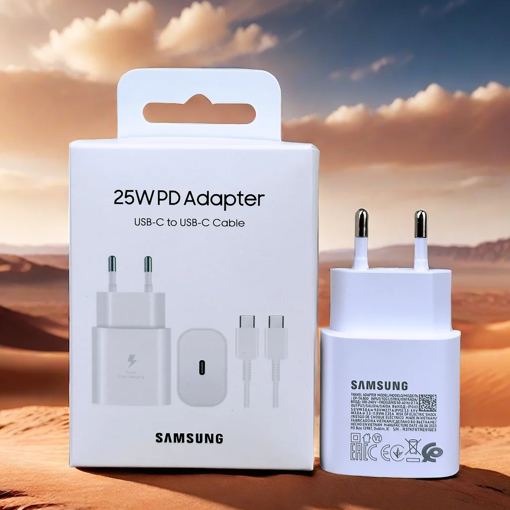 Samsung 25W Super Fast Charger Usb Type C Cargador Adapter For Galaxy S24 S23 S20 S21 S22 Plus A54 A34 Adapter Z Flip Fold 5 6 4