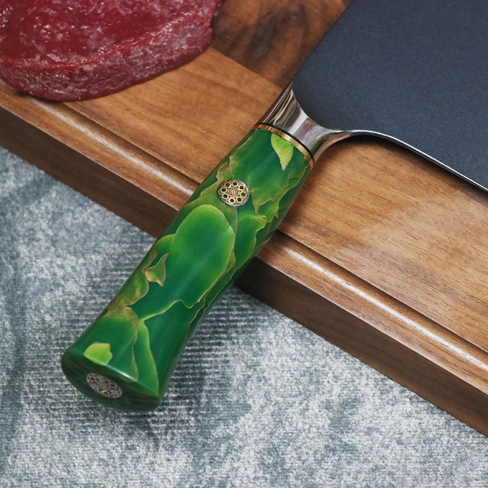 Imported Tungsten Molybdenum Steel 7.5 inch Slicer Knife, High-Speed Powder Alloy Steel Cutting Meat Slices, Fish Slices Knife