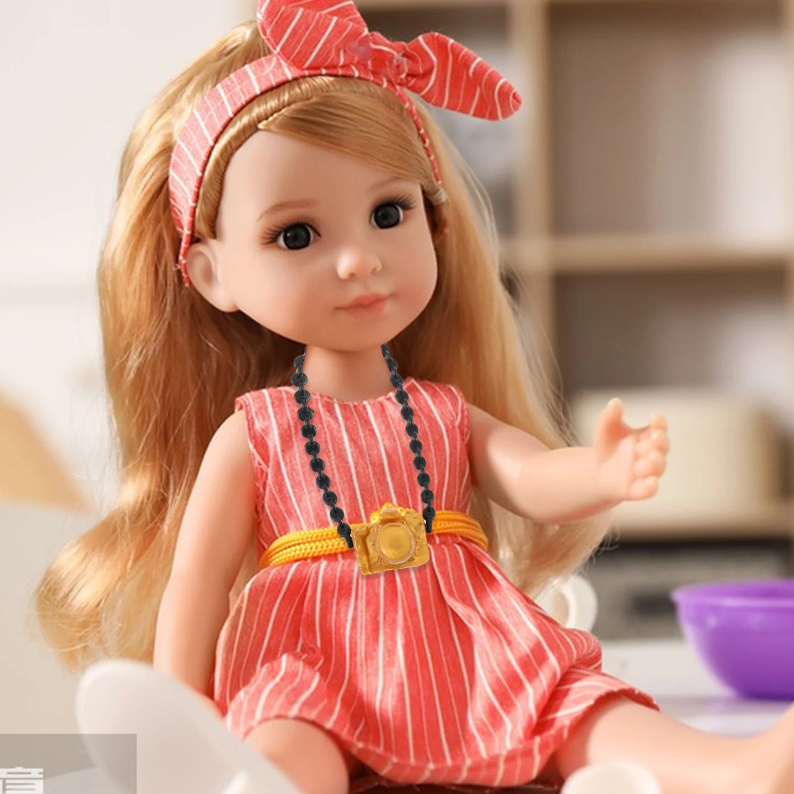

60 Pcs Decorative Camera Toys Toddler Fake Prop Dollhouse Accessories Model Plastic