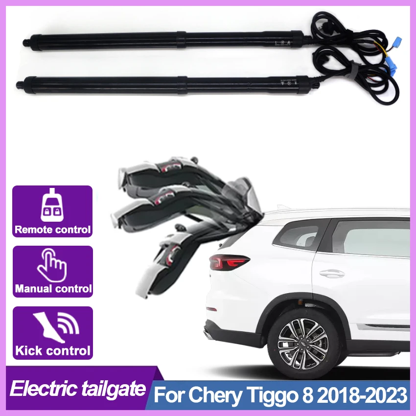 

Car Electric tailgate Smart Electric trunk drive Kick Sensor Car Accessori For Chery Tiggo 8 2018-2022 2023 ,Rear door power kit