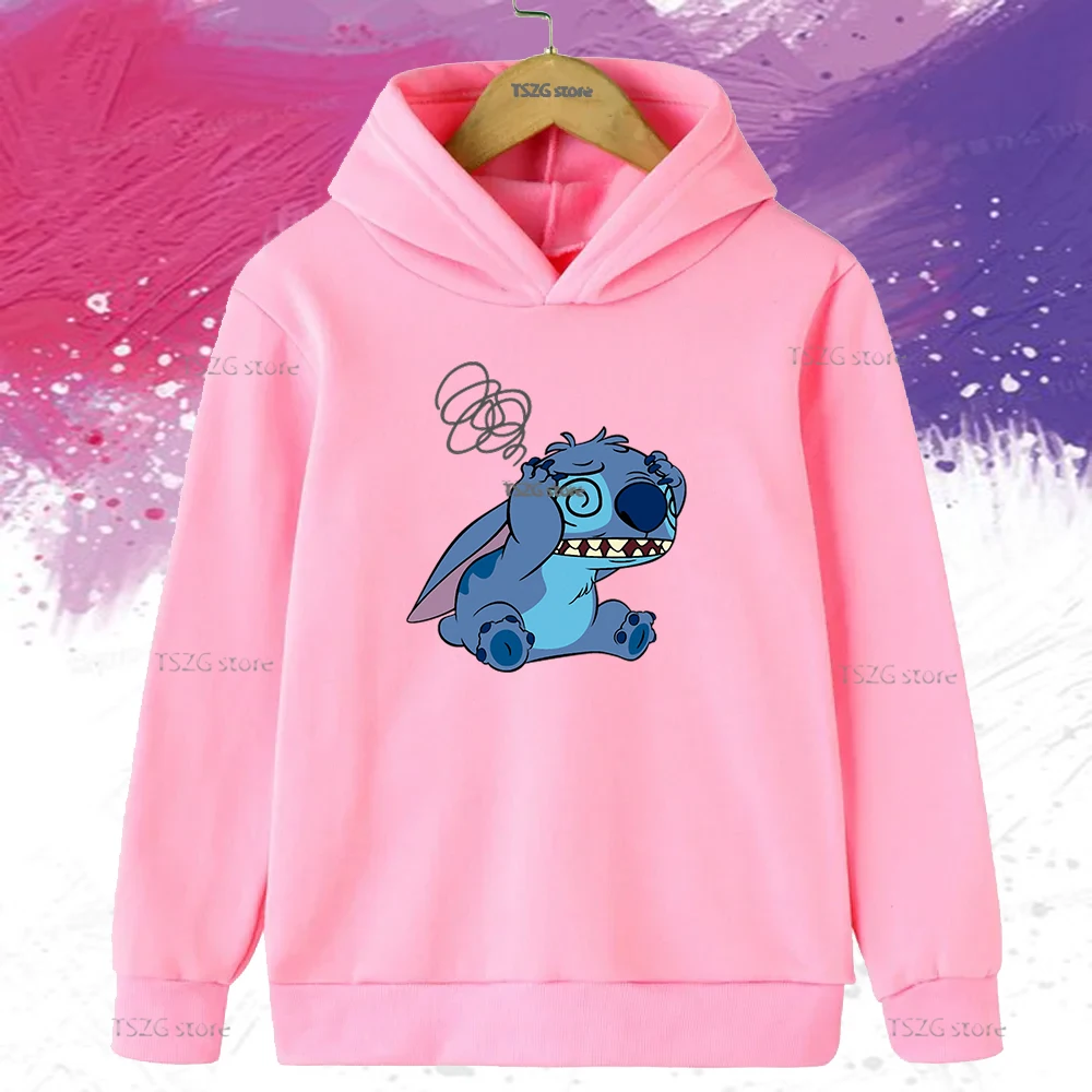 الخريف الكرتون غرزة مهيج مضحك طباعة الاطفال البلوز أزياء الأطفال الملابس الصوف الدافئة هوديس الفتيان البلوفرات غير رسمية #2