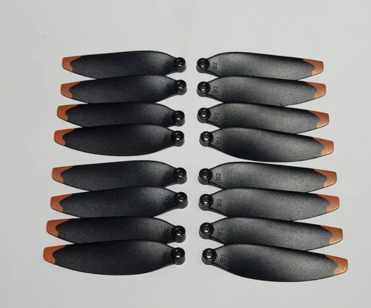 New K818 Brushless Motor Drone Blade Spare Parts K818 MAX CW CCW Propeller 16PCS for K818MAX Foldable RC Quadcopter Maple Leaf