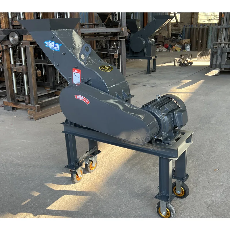 

High Efficiency Portable Mini Engine Hammer Crusher Hammer Crusher with Conveyor