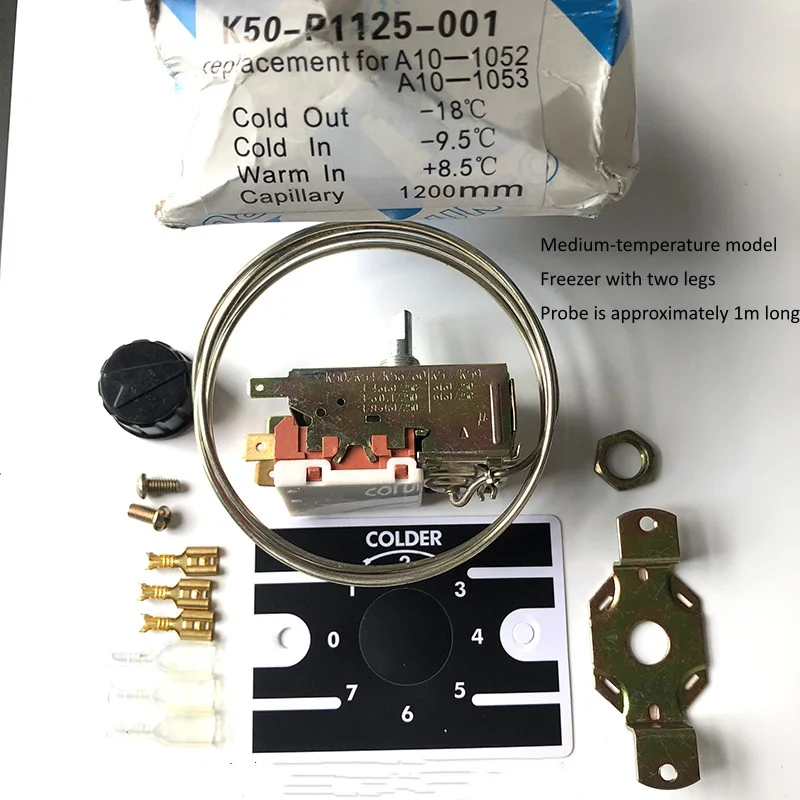 K50-P1126-001 P1127-001 P1125-001 Refrigeration Thermostat Controller for Accurate Cold Chain Temperature Monitoring