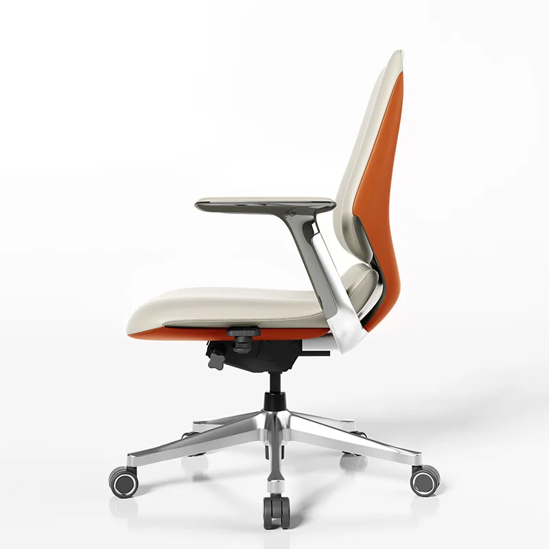 Ergonomic chair home office comfortable sedentary high-end leather