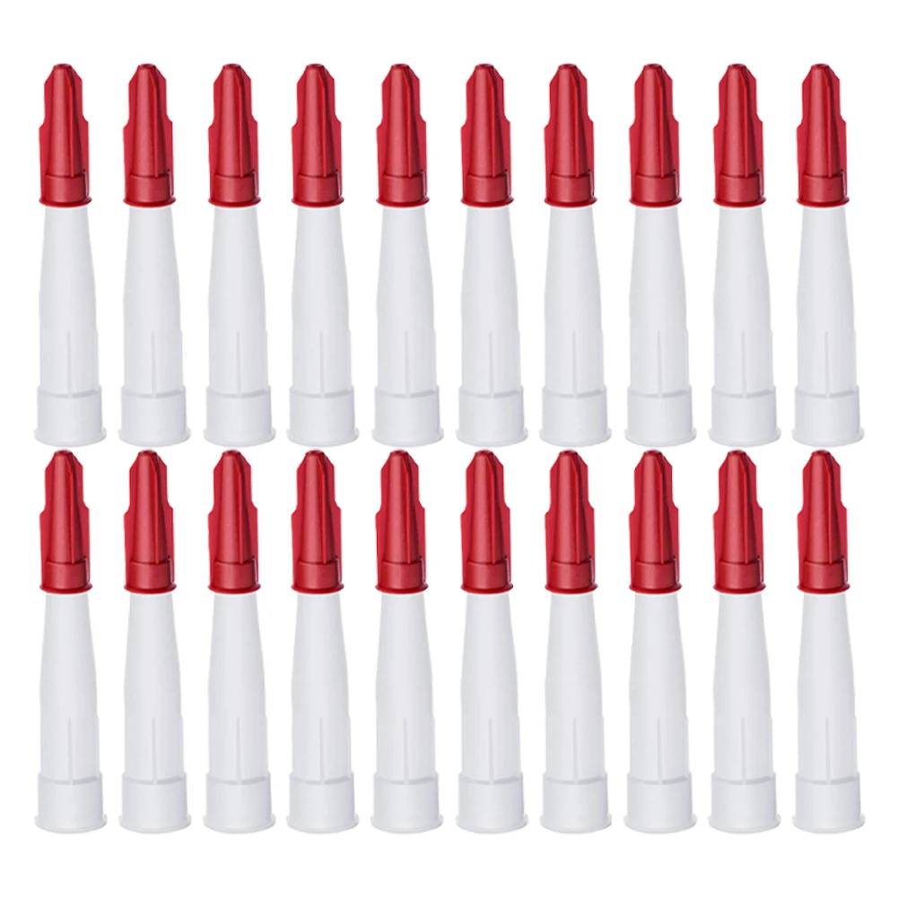 

Silicone Nozzle Nozzle Cap Sealant Cartridge Spare New Nozzles Re-sealable Mastic Red Screw Cover Silicone Tube
