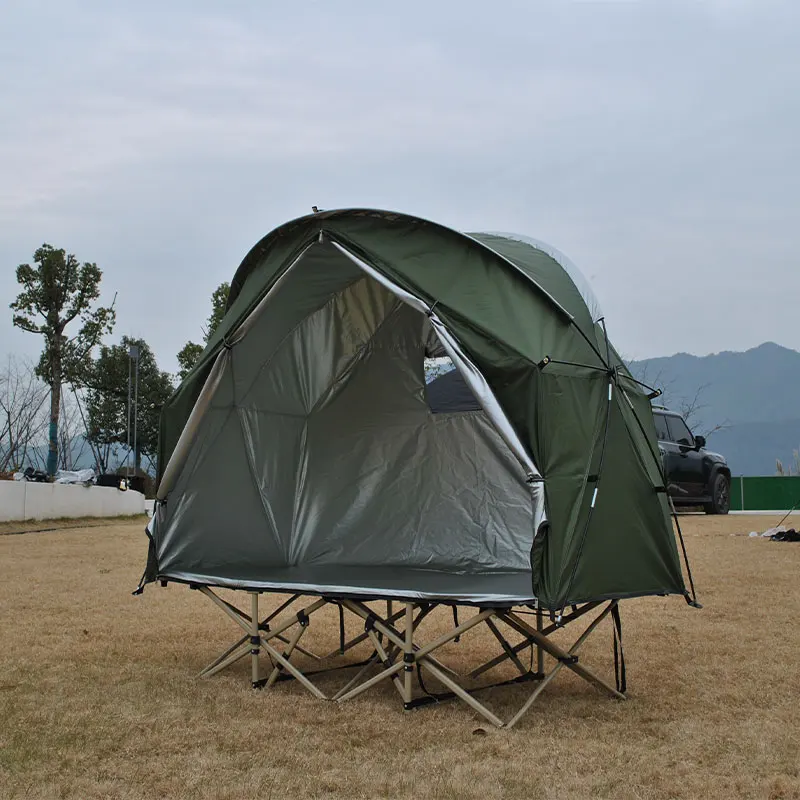 Backpacking Off-Ground Tent 1 Person For Family Gatherings and Barbecues Providing a Dry and Comfortable Space,Not including Cot