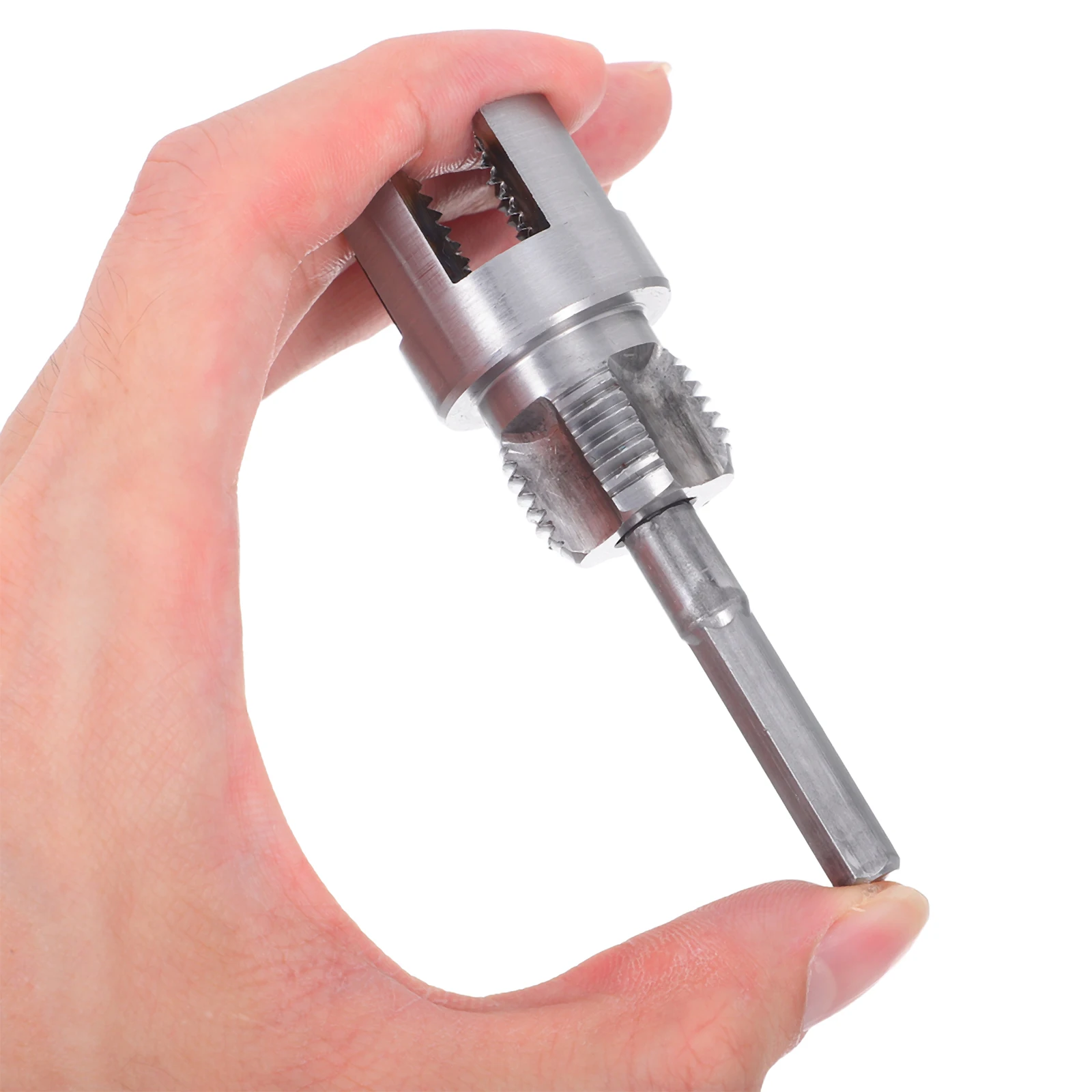 

Wire External Thread Pipe Threader Electric Drill Internal and Bit Dual-function Heavy-duty Threading Tool