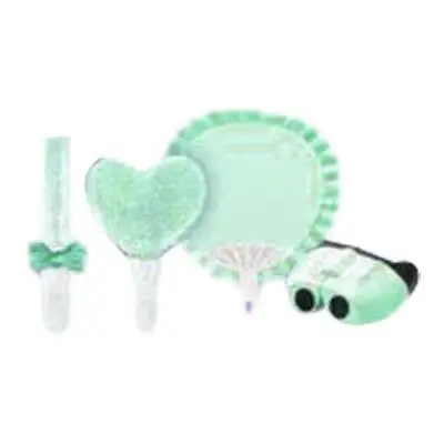 Oryginalna figurka akcji Mini Doll Support Stick Gacha Idol Fluorescent Stick Fan Model