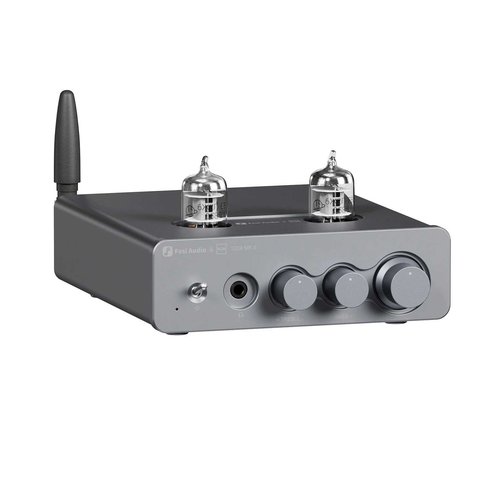 Fosi Audio T20X MKII TPA3255 300W Blu 5.0 Amplificatore valvolare Classe D Amplificatore di potenza stereo integrato per altoparlanti Home Theater