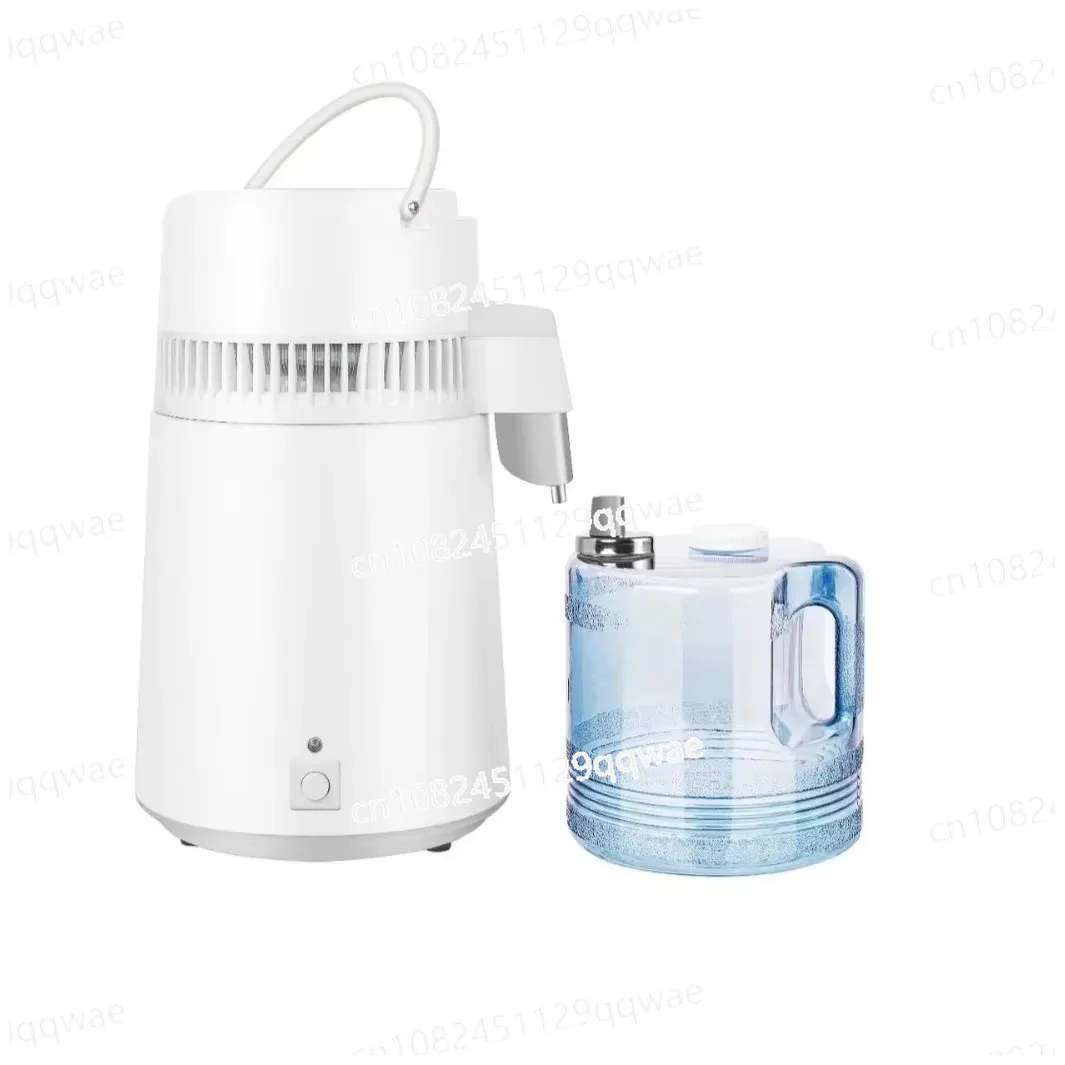 220V/110V 1 liter/hour 4 liters pure water distiller, stainless steel water purifier, distillation equipment