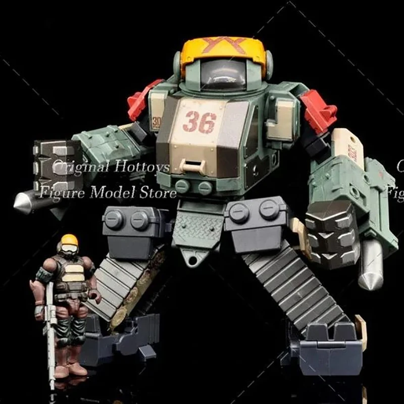 In Stock Acid Rain War ST2M 1/28 Scale Soldier Hat Edition Four Eyed Tank For 2.5-inch Action Figure Warrior Mech Model Toy