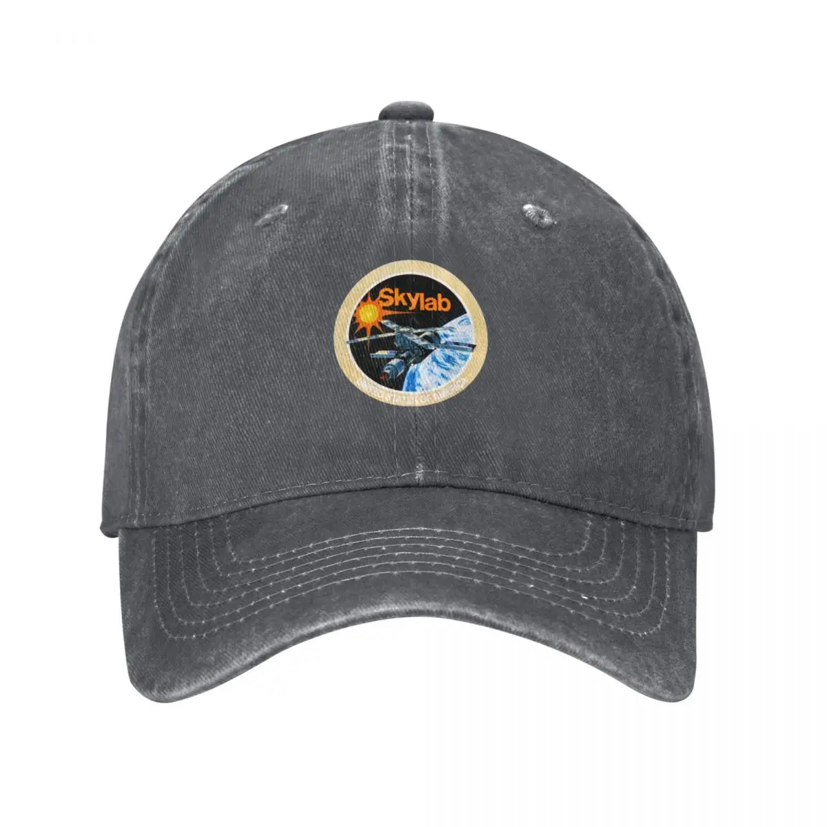 

Skylab program insignia Baseball Cap Trucker Cap derby hat Women's Golf Wear Men's