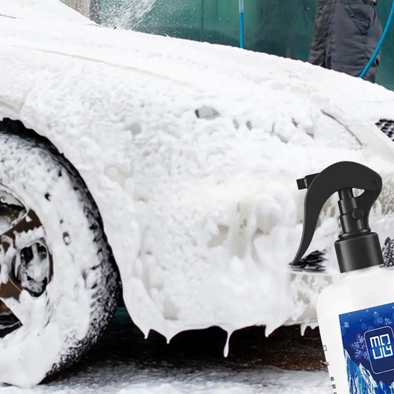 Car Windshields Fast Ice and Snow Melting Spray DeIcer Spray for Car 300ml Snow Deicer for Front Windshields Exhaust Pipes