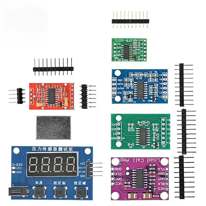 HX711 Weighing Module Series: 24-bit Accuracy AD Module, Pressure Sensor, Weighing Scale Module