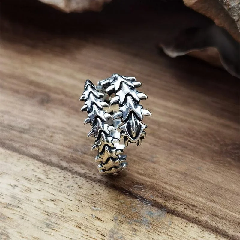 Punk Style Star Ring for Men & Women, Adjustable Band