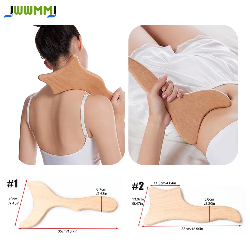 

1Pcs Wood Therapy Massage Tool Wooden Lymphatic Drainage Massager Body Sculpting Tools for Maderotherapy,Anti-Cellulite