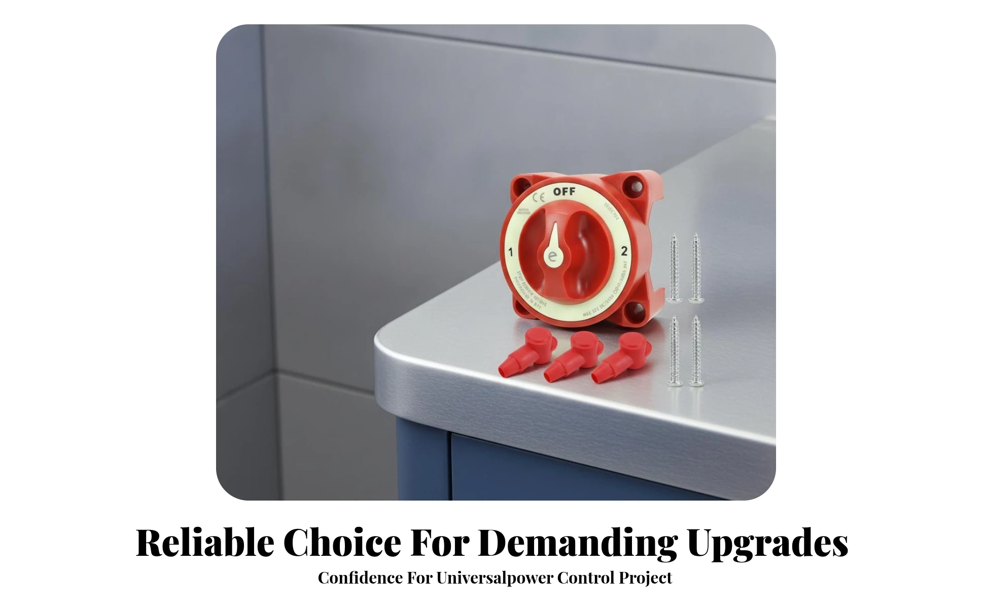 Red Easy Turn Knob Power Accessory Marine Battery Disconnect Switch Rotary Battery Disconnect Switch Red Easy Turn Knob Power Accessory Marine Battery Disconnect Switch Rotary Battery Disconnect Switch