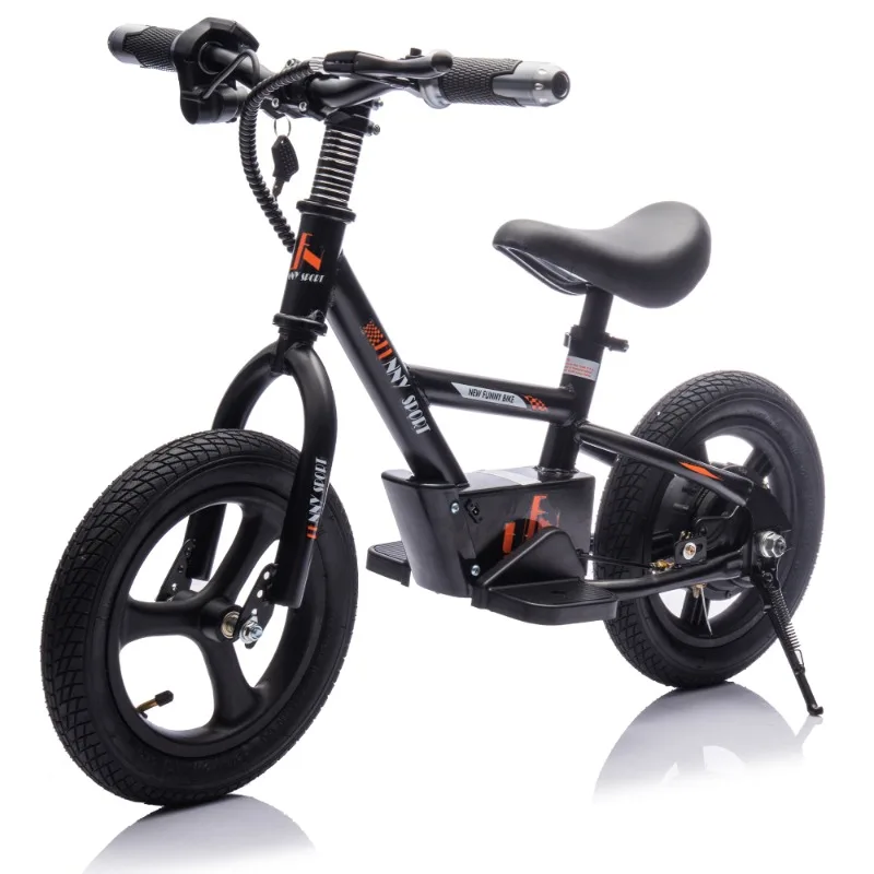Kids Ride On Electric Dirt Bike,150W Super Motor,PU Seater,Key Start,Hand-Operated Brakes for Kids Age 3+