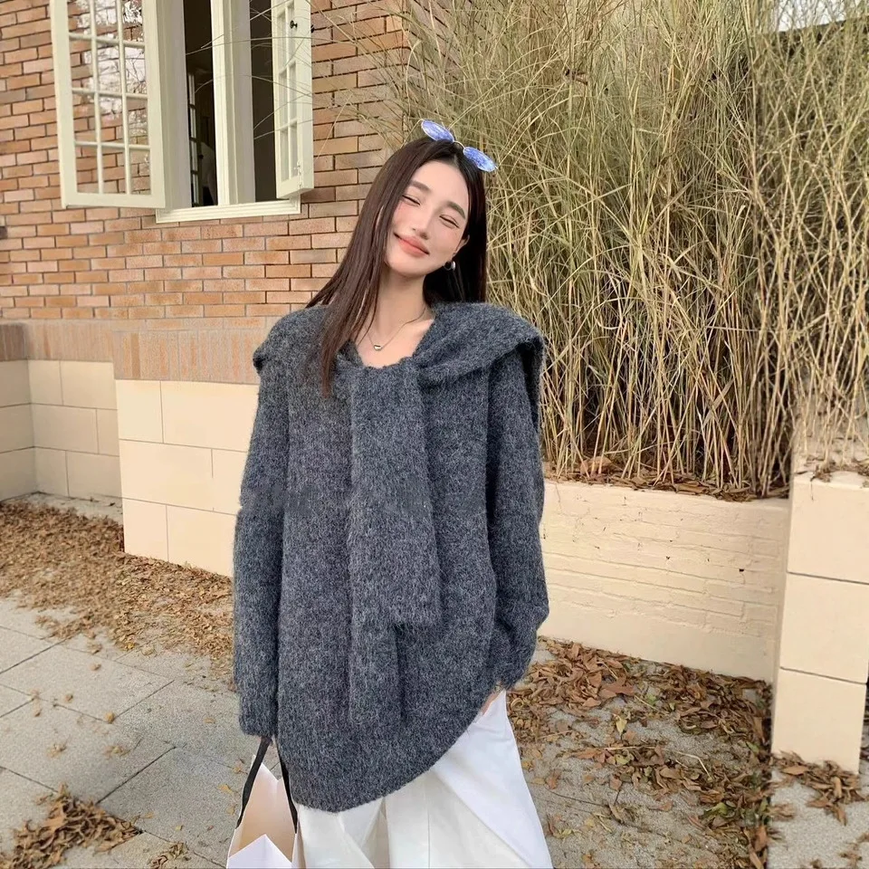 

Свитера Джемперы Пуловеры Женские Длинные Эластичные Хип-Хоп Печать Уличный Городской Харадзюку Y2K Культура Моды Панк Молодежный Модный BF