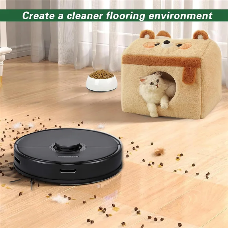 

AEE3-Microfiber Mop Cloth For Roborock E Series, Q5, Q5 Pro, Q5 Pro+, Q7, Q7max, Q8max,Q8max+,S5, S5 Max,Robot Vacuum Cleaner