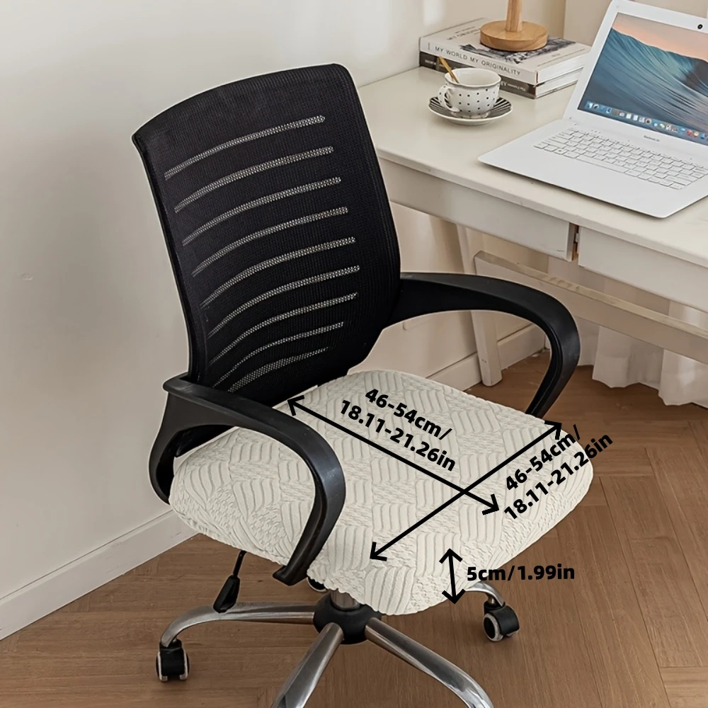 1PC Office Chair Cover Waterproof Chair Cover Computer Chair Slipcovers Anti-dirty Rotating Gaming Seat Cover Protectors