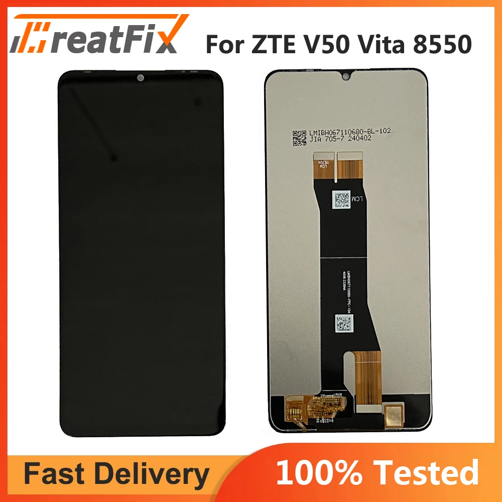 

6.75-inch LCD Screen For ZTE Blade V50 Vita 8550 LCD Display with Digitizer Full Assembly Repair Replacment ZTE V50Vita LCD