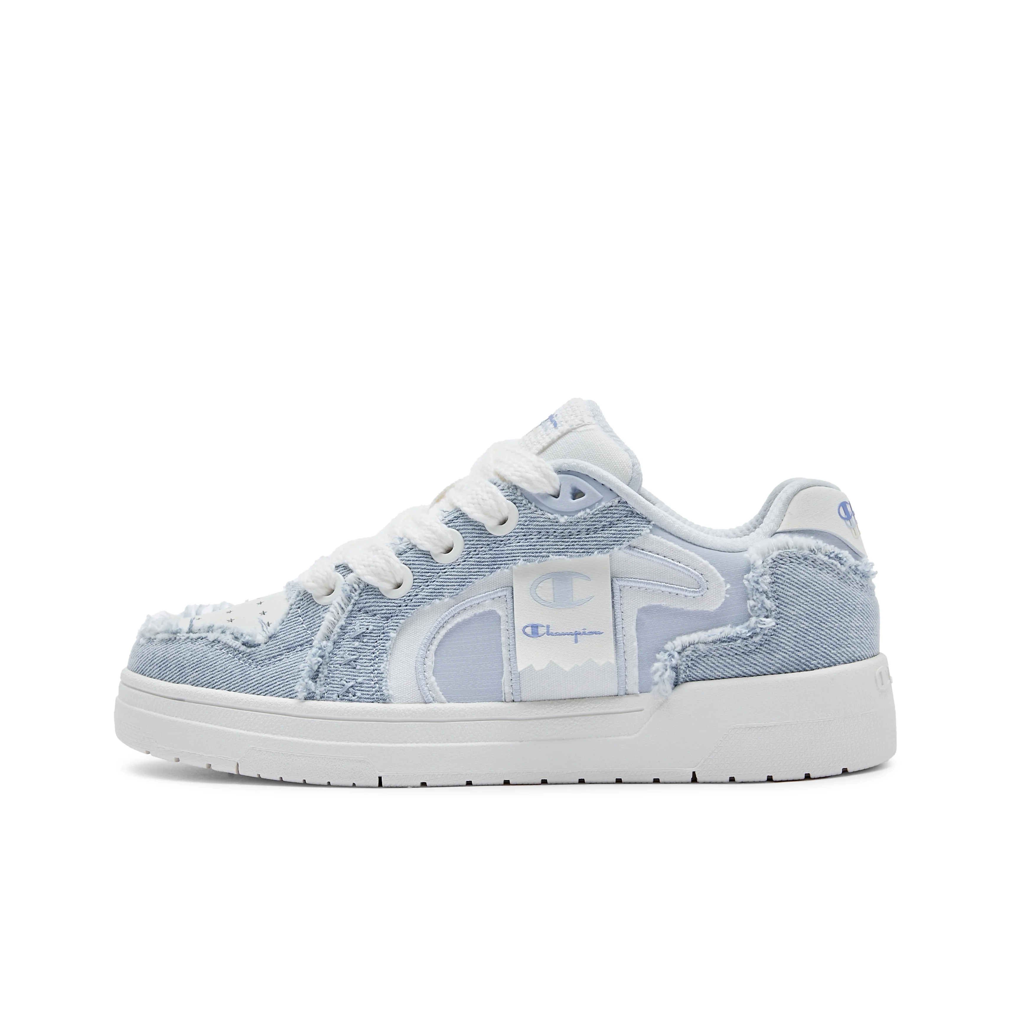 Champion Low top Skateboard Shoes Unisex Light Blue U4AFCTU25M2