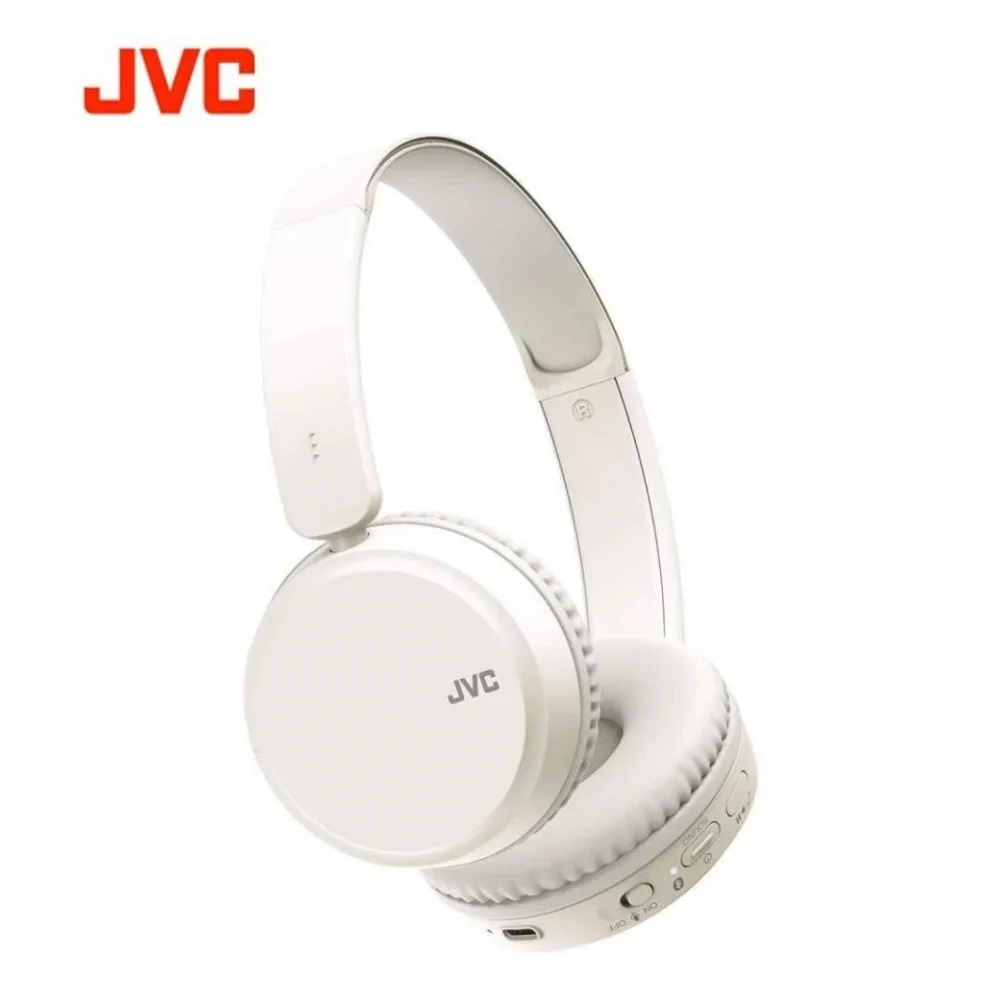 JVC - HA-S36W - Negro, Blanco y Azul - Auriculares Bluetooth Supraaurales - 3 Modos de Sonido - Bluetooth 5.3