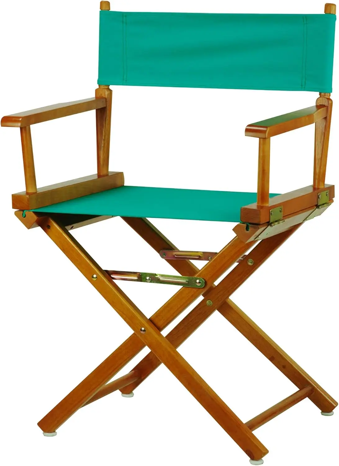 

18"" Director'S Chair Ey Oak Frame With Teal Canvas