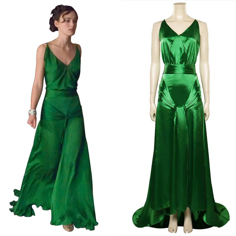 Atonement Cecilia Tallis Cosplay Costume Dress Outfits Halloween Carnival Movie Suit