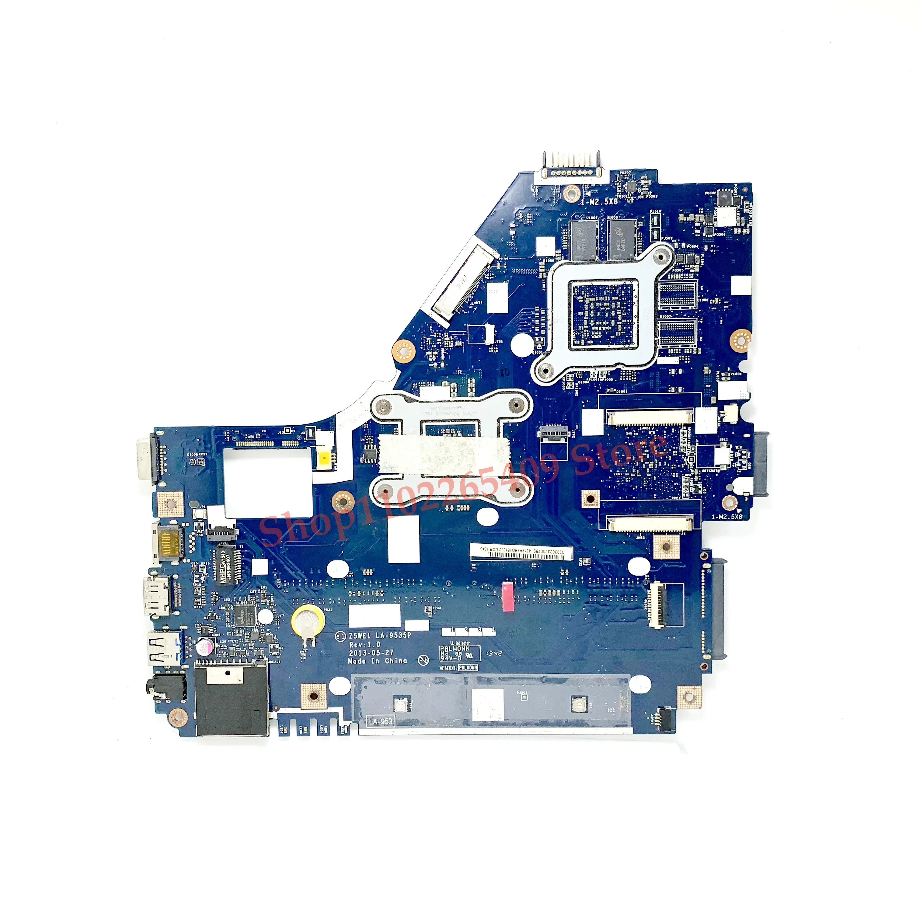 Z5WE1 LA-9535PとSR0N9 I3-3217U cpu N14P-GV2-B-A1 gpuメインボードエイサーE1-570 E1-570Gノートパソコンのマザーボード100% 完全なテストok