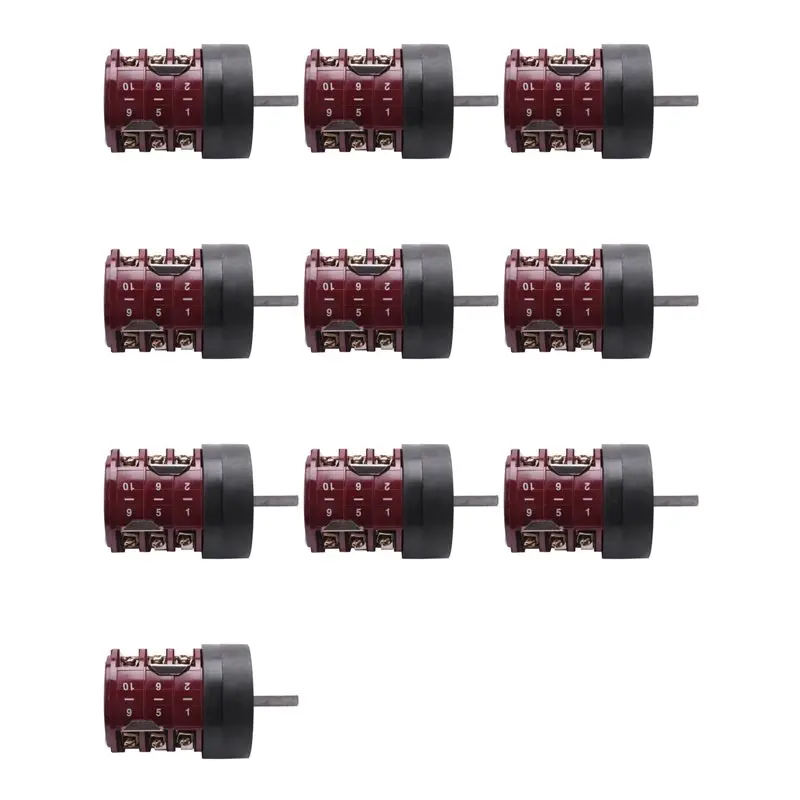 

10X 220V/380V 32A Car Tire Changer Machine Motor Forward Reverse Switch Turn Table Pedal Switch Tire Repair Tools