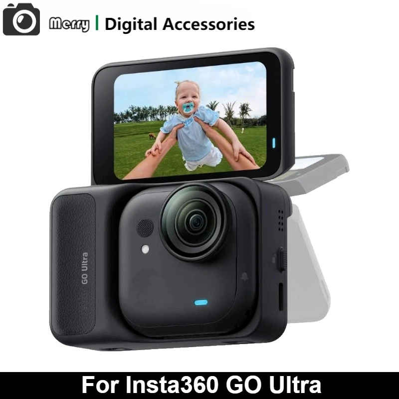 

Оригинальная магнитная экшн-камера Insta360 GO Ultra 4K60fps, сверхлегкая, 53 г, с 156 ° FOV и 2,5-дюймовый откидной сенсорный экран