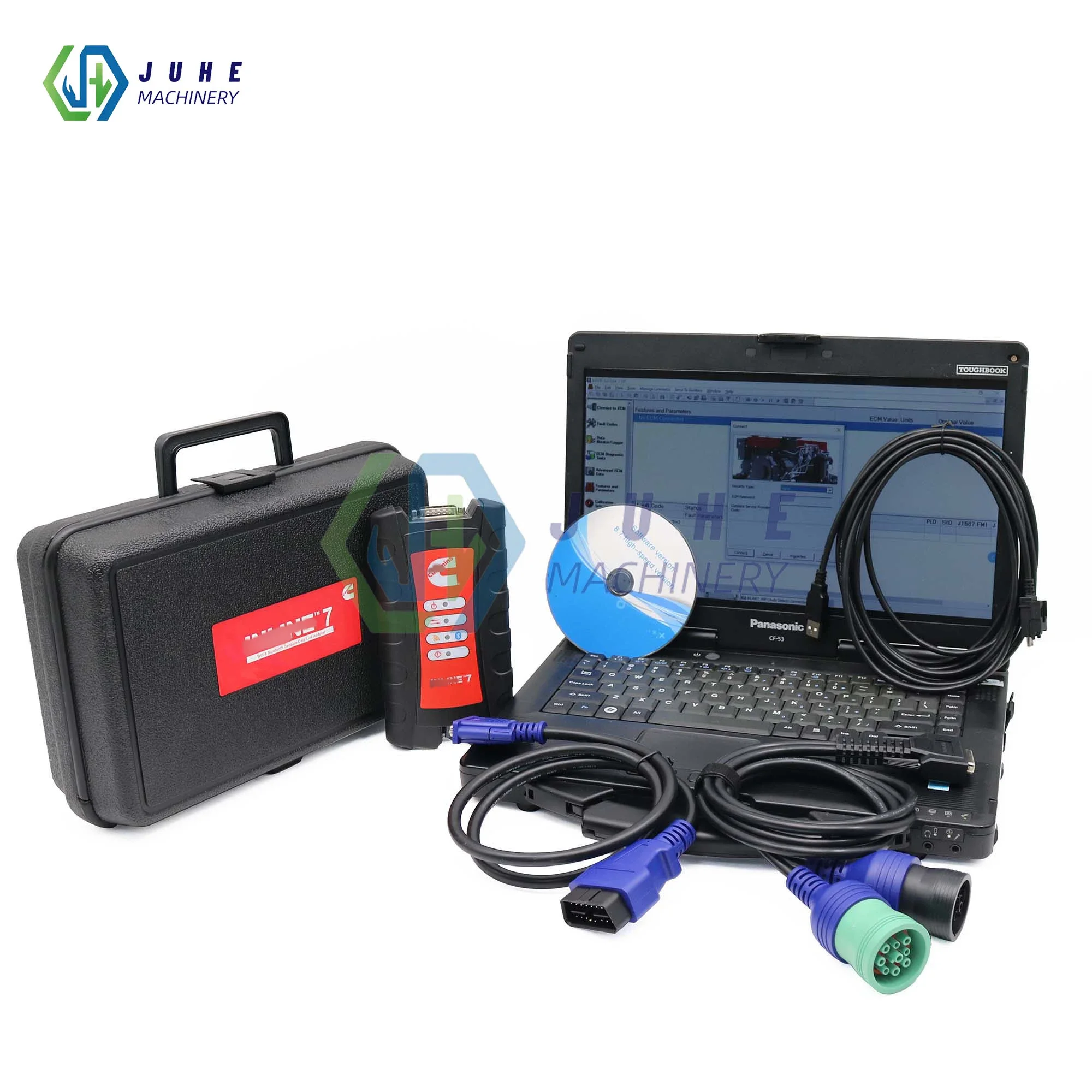 

Diesel truck diagnostic tool INLINE7 with WIFI function driver 7 data link software tool 9.0 5572620 5299899
