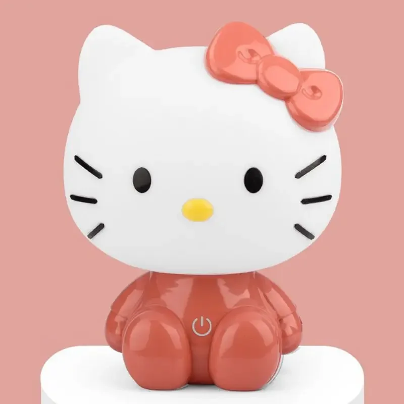 Lampki nocne Kawaii lampka nocna USB do ładowania lampka stołowa kreskówka dla chłopców i dekoracja do pokoju dziewczęcego prezent dla pokoju dziecięcego sypialni