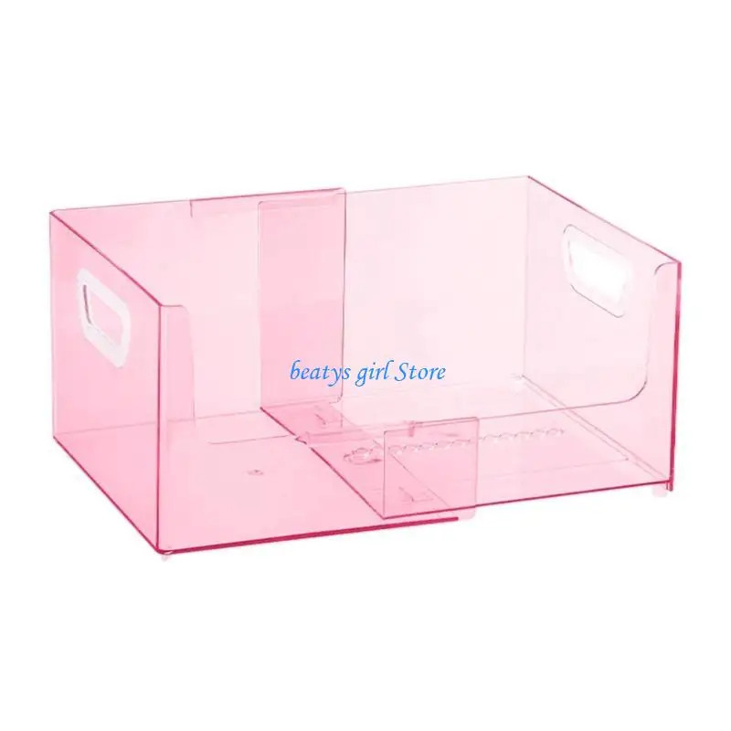 

C7AB File Folder Organiser, Plastic Document File Organiser Storage and Filing Box