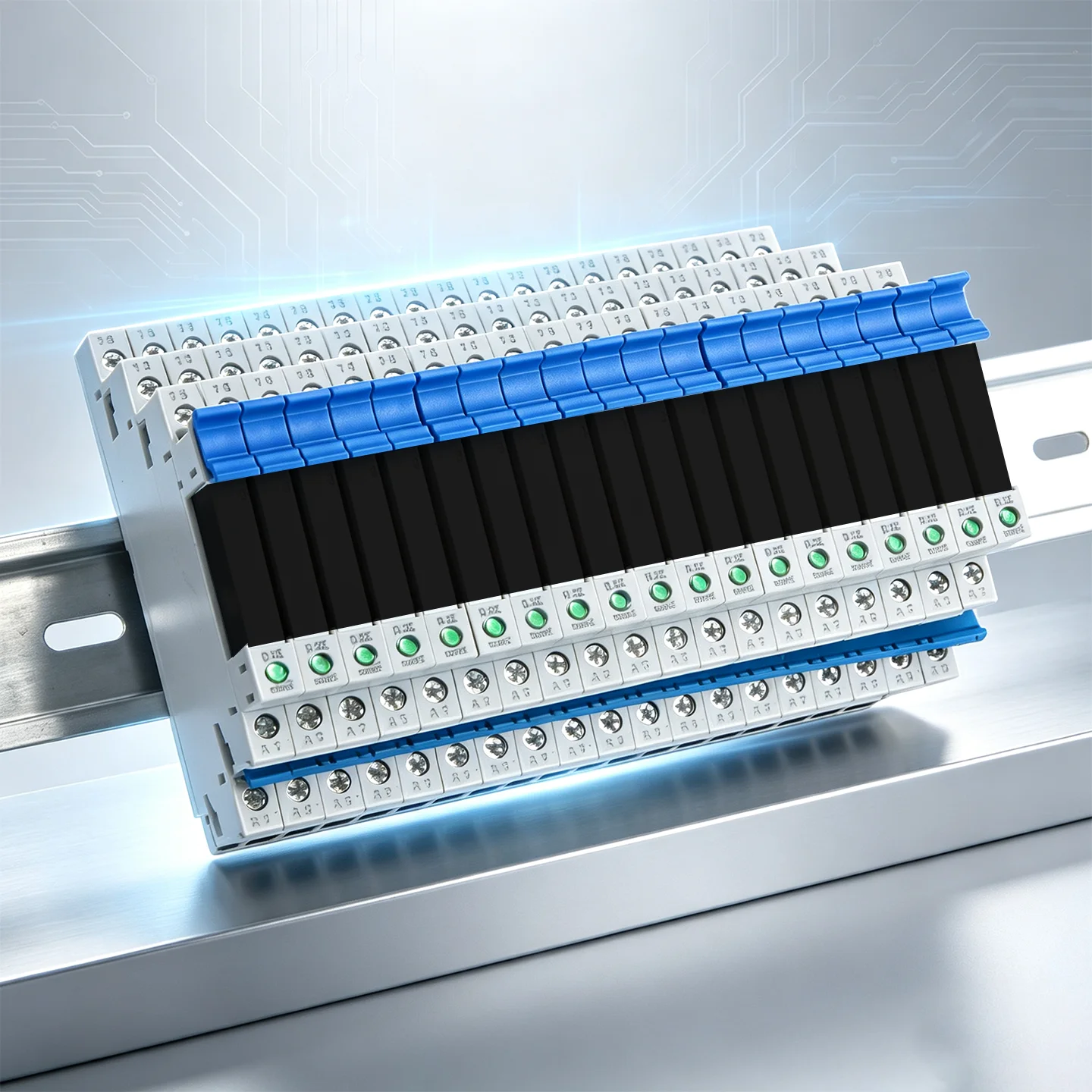 DC Control AC 6A Slim Interface Solid State Relay Module DIN SSR Slim Relay DC Control DC 41F-1Z-C2 SSR Relay DIN Rail