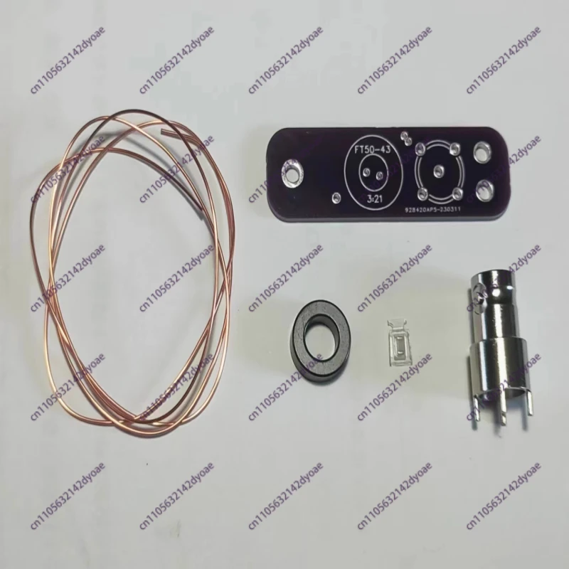 HF Antenna Thumb Feed Barron, Subcompact 49:1 Barron Kit, Quad-Band End Feed 5W QRP Dedicated