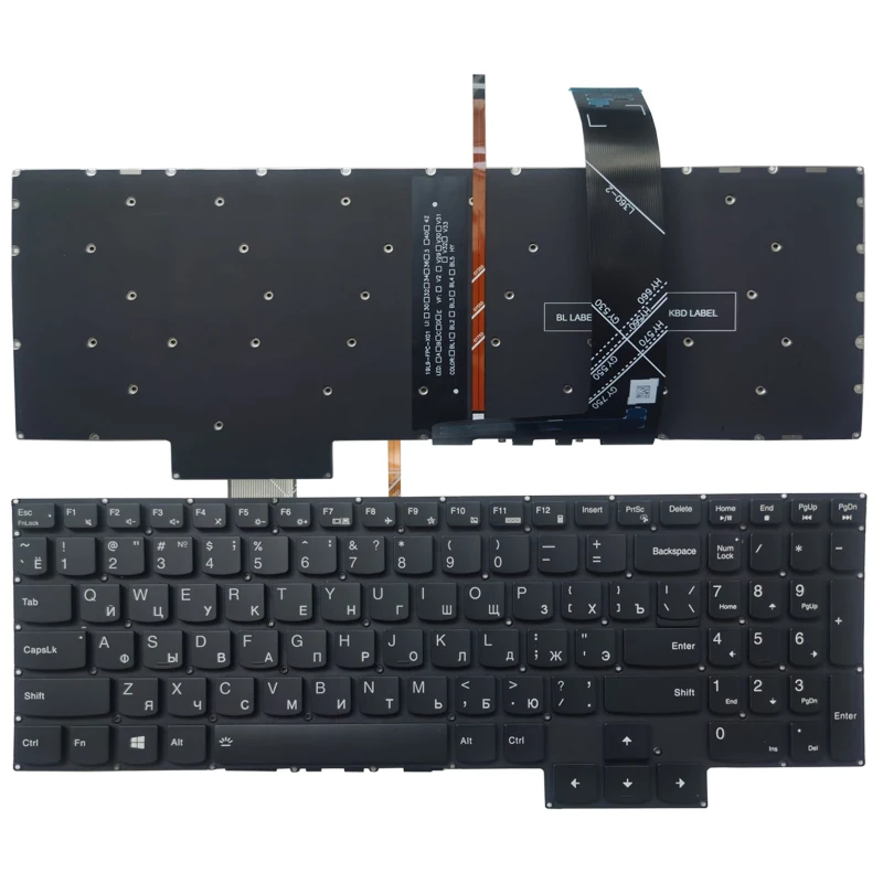 For Lenovo Legion 5-15ACH6H 5-15ACH6H 5-16ACH-06 15ACH-06 15ITH6 15ITH6H Russian/US/UK/Spanish/French Laptop Keyboard backlight