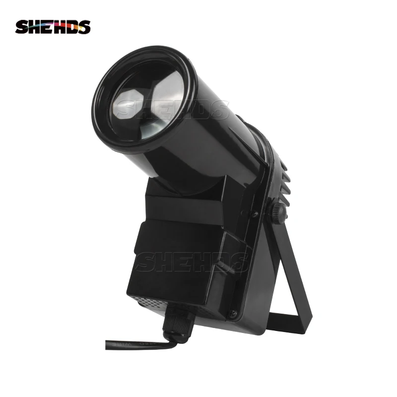 SHEHDS Mini 1pcs 10W RGBW 4in1 Spot Beam Lights DMX512 Ball DJ Family Party Stage Christmas Decoration Fast Shipping